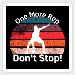 One More Rep Sticker